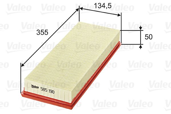 KAF28015 Hava Filtre (Ciftli) Mercedes C Serisi (W203) C 230 2000-2006