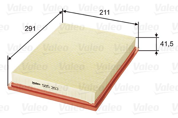 BCH 1987429189 Hava Filtresi  Jeep Grand Cherokee
