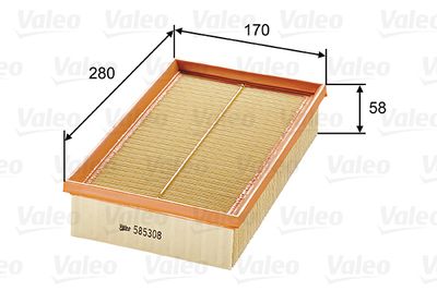 KAF28014 Hava Filtre Mercedes E Serisi (W124) E 200 1993-1995