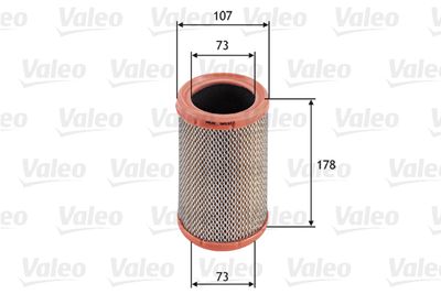 EFH.239857 Twingo Kangoo Clio  Hava  Filtresi 7701039857 Twingo 1.1-1.2, Clio 1.2,  Kangoo1.2