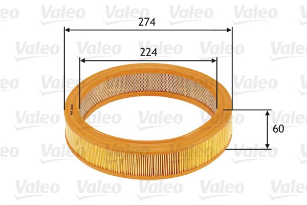 KAF44021 Hava Filtre Volkswagen Polo / Golf Iii / Seat Cordoba / Ibiza / Skoda Favorit / Octavia 1.3 1.4 1.6i 1997-2005