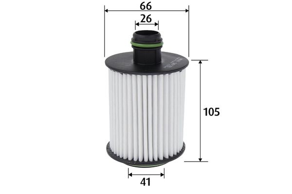 MAHLE-OX559D Yag Filtresi Doblo 10>Astra J 09>Corsa D-Linea-Punto-Bravo-Alfa 159 09>1.3-1.6jtd-1.9d
