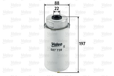 MAH-KC223 Yakit Filtre Ford Transit V347 2.22.4 Tdci 06-12