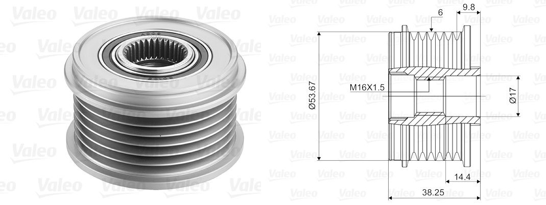 SPG-ALT1022 Alternator 12v 140a 6pk (Alt8880) Astra J 09-15 - Insignia A 08-17 (1.6 Benzinli Araclar Icin)