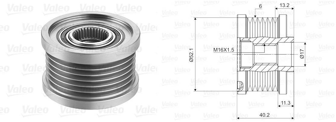 ABA-25170044 Alternator Rulmani Nissan Navara Np300 2005 => D 40 [Ina Tip] [56.652.240.2]