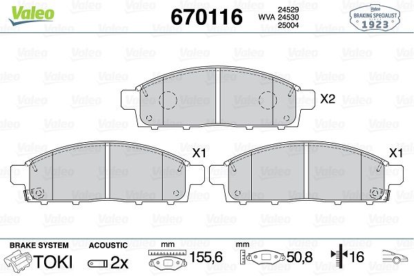 TRW.GDB2124 Disk Fren Balatası Ön Mitsubishi Mitsubishi L 200 / Triton 2014-