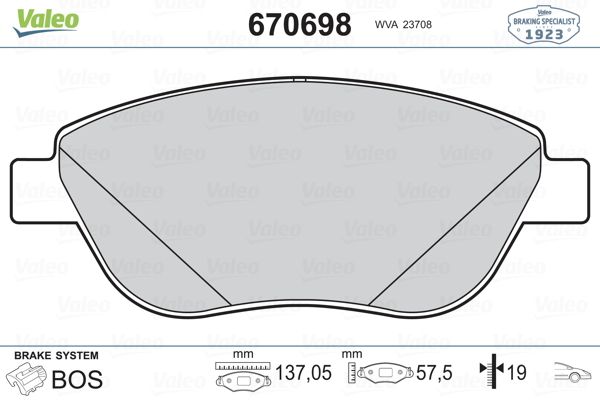 TRW-GDB1483 Fren Balatasi On Opel Corsa D Buyuk Tip Fiat Doblo Bravo Linea Punto Stilo Fisli