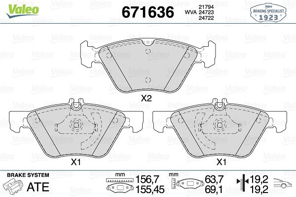 L10-1365 Fren Balata On Mercedes E Serisi (W210) E 280 1995-2002/ (W210) E 320 Cdi 1995-2002/ (W210) E 270 Cdi 1995-2002/ (W210) E 200 Cdi 1995-2002/ (W210) E 220 Cdi 1995-2002/ (W210) E 200 1995-2002