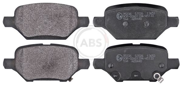 L10-1332 Fren Balata Arka Ikazli Opel Mokka 1.4 - 1.6 - 1.6 Cdti 2012-