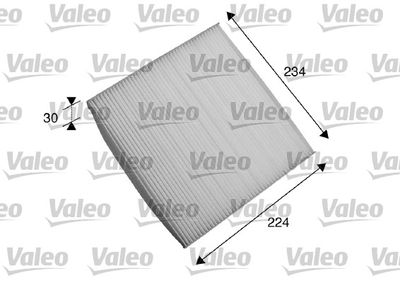 BLU-ADH22507 Filtre Polen-(Honda  Accord 03/08/Civic 07/11/Crv 07/11 )