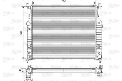 HLL-8MK 366 301-051 Su Radyatoru Mercedes X164 W164