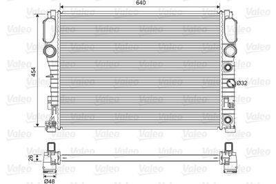 KLR-360800 Su Radyatoru Brazing Mercedes W211-W219 / Om646 / 200/220cdi