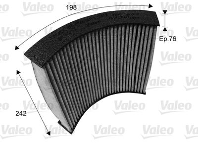 VAL-715719 Klima Filtresi Karbonlu Bmw F20-F22-F23-F30-F32-F36 Gran Coupe