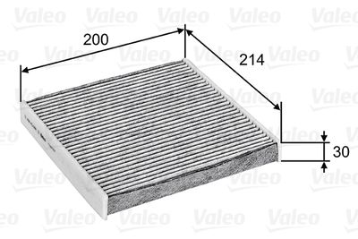 BOS-1987432574 Kabin Filtresi Karbonlu ( Ford  Transit Tourneo 2.2tdci 06- )