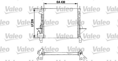 VAL-730633 Radyator Twingo