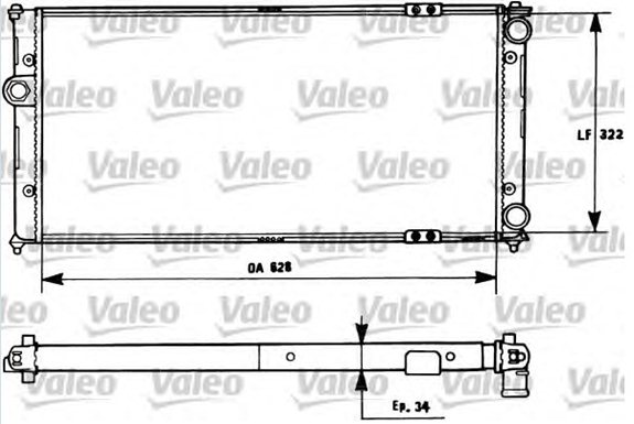 16-4405-2 Su Radyatoru Mekanik Volkswagen Polo Classic (6kv2) 1.6 Aft Motor M-T Ac - 1995-2001