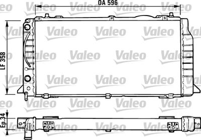 VAL-731422 Radyator 80