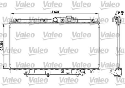 16-2002B Su Radyatoru Brazing Honda Accord Iv 2.0 16v A-T 1990-1993