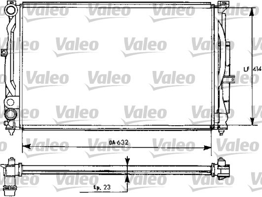 16-4419 Su Radyatoru Mekanik Volkswagen Passat (3b3) 1.6 M-T 1996-2005