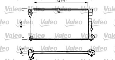 HLL-8MK 366 302-021 Radyator Peugeot 306 Ii-Partner - Citroen Berlingo 1.8d 1.9d Dw8 98-02 (Mt) (Nac) Mekanik