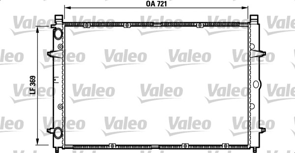 NRF 509514 Su Radyatörü Brazing T4