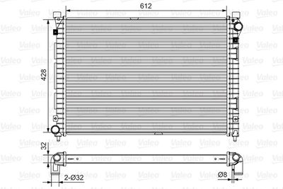 KALE-350700 Radyator Freelander (Mt) Al Pl Brz