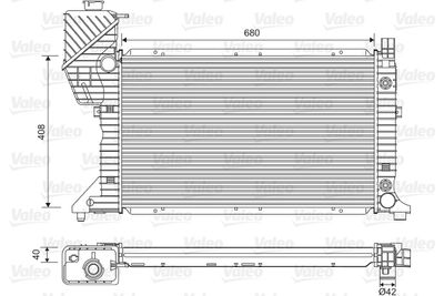 16-2824B Su Radyatoru Brazing Mercedes Sprinter (901,902) 208 Cdi M-T Ac+/- 1995-2000 / 212 D M-T 1995-2006/ (903) 308 D - 312 D M-T 1995-2006/ (904) 408 D - 410 D - 412 D M-T 1995-2006