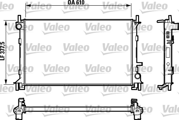 MAHLE-CR1344000S (Behr) Su Radyatoru Focus I  1.6 2.0 16v 1998-2005