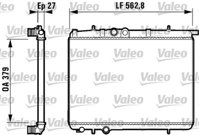 MAHLE-CR515000S (Behr) Su Radyatoru 307 00>C4 04>1.4 16v-1.6 16v-Partner-Berlingo 97>2.0 Hdi 00>