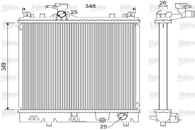 KALE-348060 Radyator Alto (Mt) Al Pl Brz
