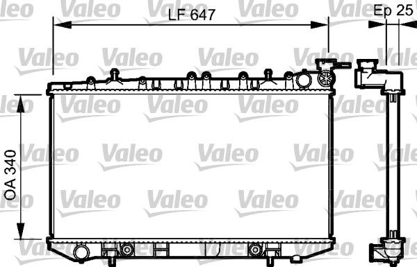 16-3114B Su Radyatoru Brazing Nissan Primera 1.6 P10 A-T 1990-1996