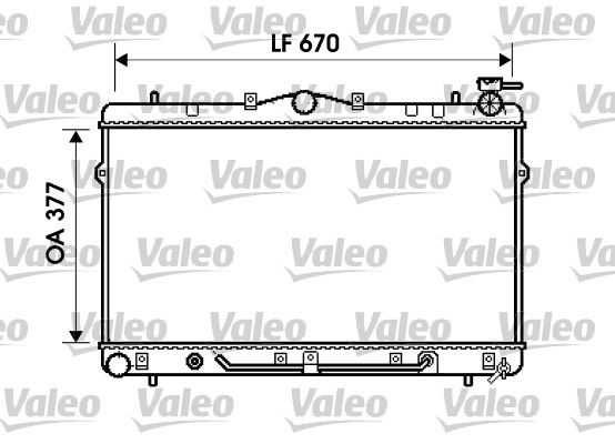 16-2115B Su Radyatoru Brazing Hyundai Elantra 1.6i A-T 1995-2000