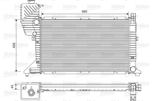 KALE.0915021AB Motor Su Radyatör Mercedes Sprinter