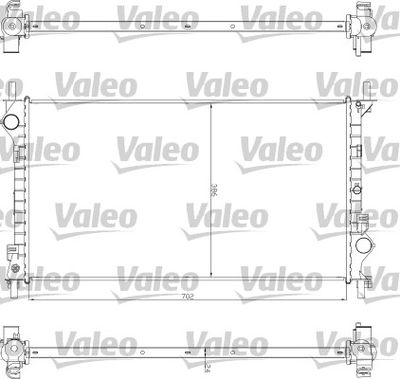 KALE-0223281AB Radyator Transit Connect 1.8 16v 1.8 Tdci (75 Ps) (02 13) (Nac) (Mt) Al/Pl/Brz