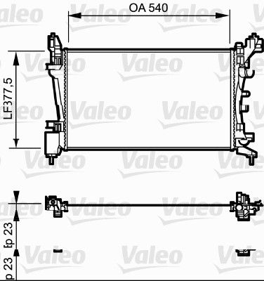 16-3235B Su Radyatoru Brazing Opel Corsa D 1.4 (Xep) M-T 2006-2014