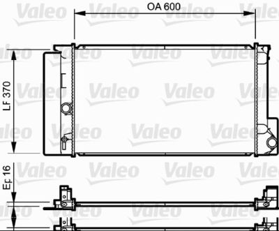 16-4302B Su Radyatoru Brazing Toyota Corolla 1.33 A-T Ac+ 2012-