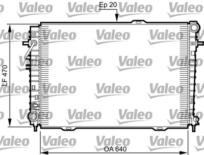 KALE-351240 Radyator Tucson - Sportage Al Pl Brz