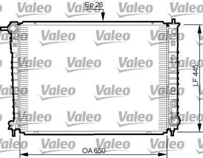 16-2100B-22 Su Radyatoru Brazing Kalinlik 22mm Hyundai Starex 2.5 Td M-T 1997-2007
