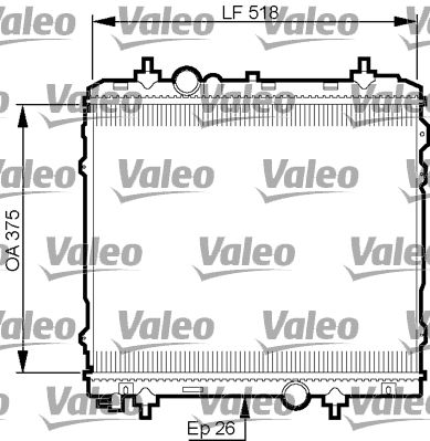 MND DC253102F700 Su Radyatörü Oem Doowon Cerato