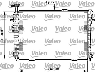 16-2173B Su Radyatoru Brazing Hyundai Tucson 2.0 A-T 2004-2010/ Kia Sportage (Je) 2.0 A-T 2004-2010