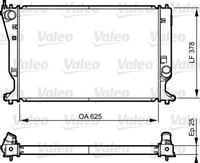 16-4337B Su Radyatoru Brazing Toyota Corolla (_E12_) 1.4 D-4d M-T 2004-2007