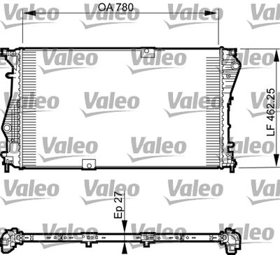 16-3561B Su Radyatoru Brazing Renault Trafic Ii (Fl) 2.0 Dci M-T Ac+/- 2006-2014