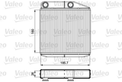 KALE-346850 Kalorifer Radyatoru Doblo Egea Fiorino Grande Punto Linea Punto Evo