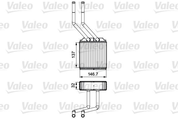 VAL-811520 Kalorifer Radyatörü Ford Transit