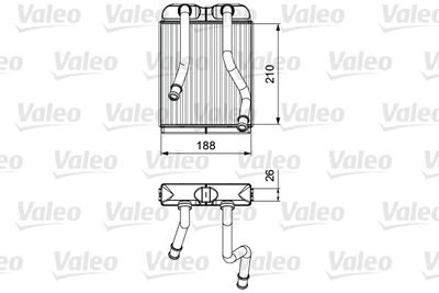 KLR-346740 Kalorifer Radyatoru (Vw Amarok 10-  Touareg 03-10  Audi Q7 07-15 Porsche Cayenne 03-10)