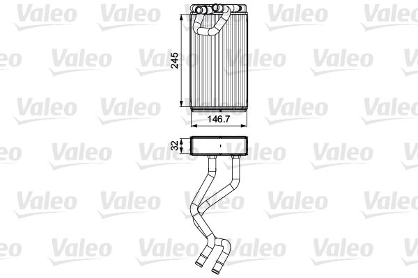 41-3106B Kalorifer Radyatoru Brazing Nissan Navara 2.5 Dci 4x4 2005-2015/ Pathfinder 2.5 Dci 4x4 2005-/ Murano 3.5 4x4 2003-2007