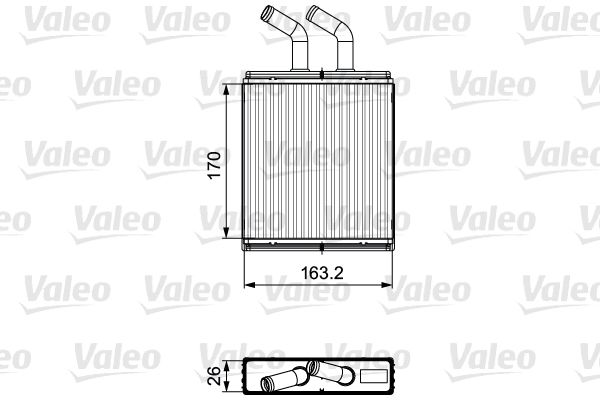 41-2411B Kalorifer Radyatoru Brazing Kia Rio Hatchback (Dc) 1.5 16v 2000-2005