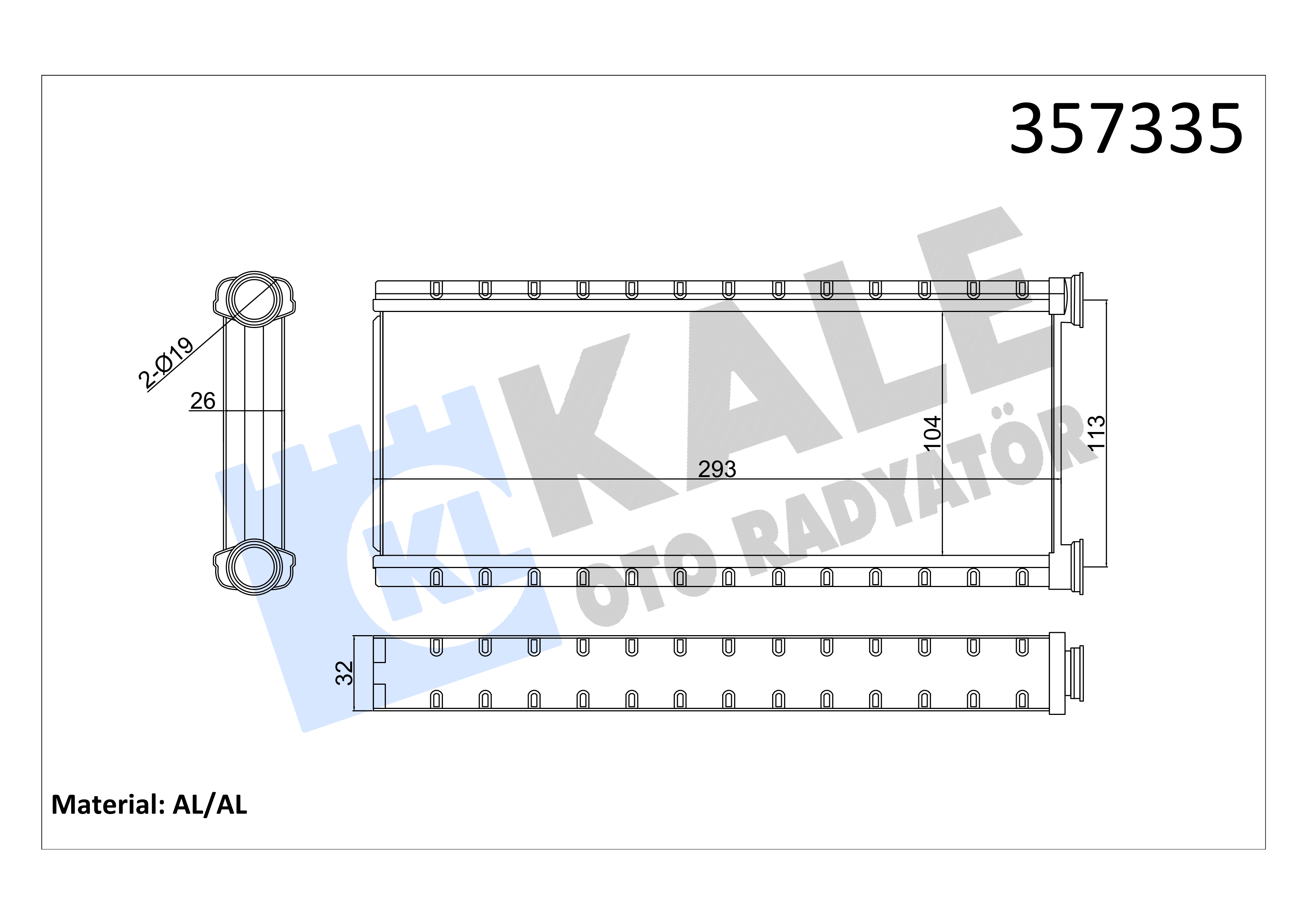 41-3320B Kalorifer Radyatoru Brazing (4mm Fin) Berlingo 1.6 Bluehdi - 1.2 Puretech 2018-/C4 Picasso Ii 1.6 Hdi 2013-/Jumpy 1.6 Bluehdi - 1.6 Hdi 2016-/Partner - 3008 1.5 Bluehdi 2018-/Rifter (K9) 1.5 Hdi 2019-