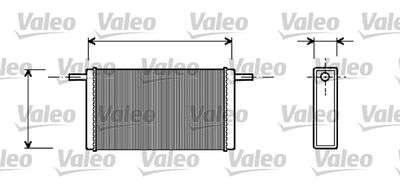 VALEO.812245 Kalorifer Radyatörü Vw Lt