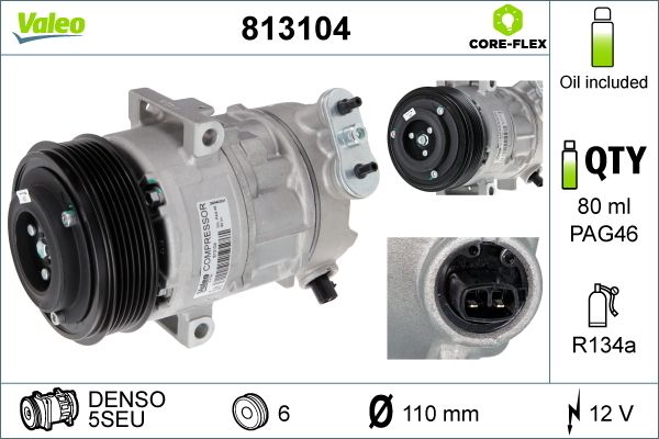 VAL-813104 Kompresor Corsa D Diesel